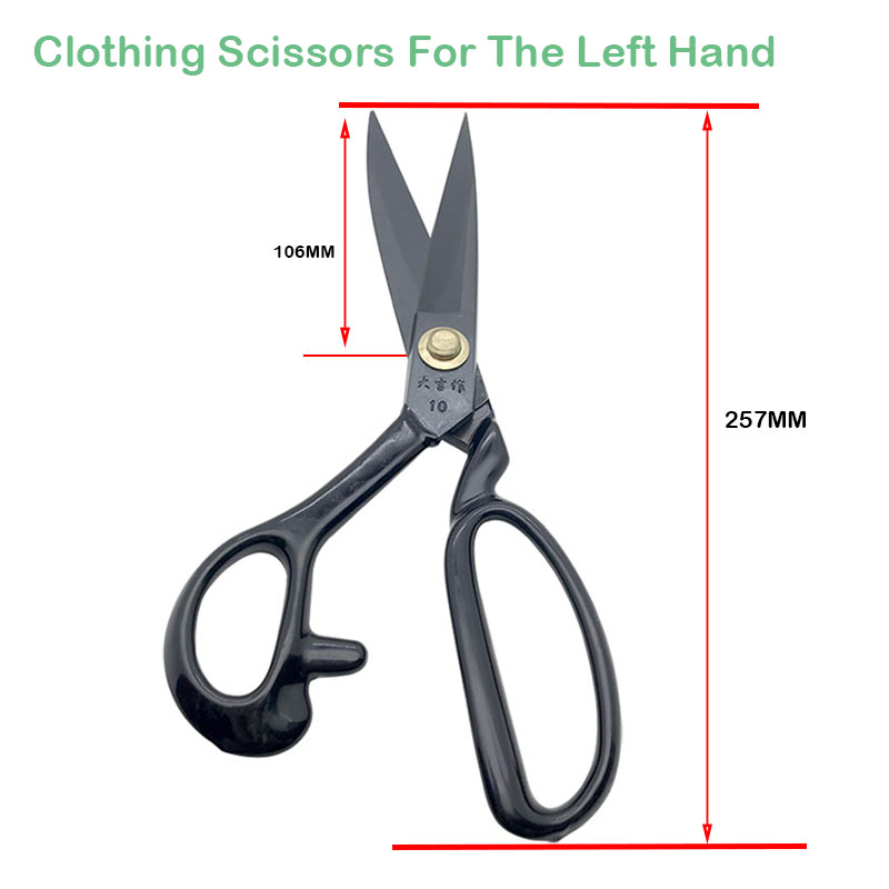 Scissors Stainless Craft - Left Hand Professional Tailor Cutting Scissors