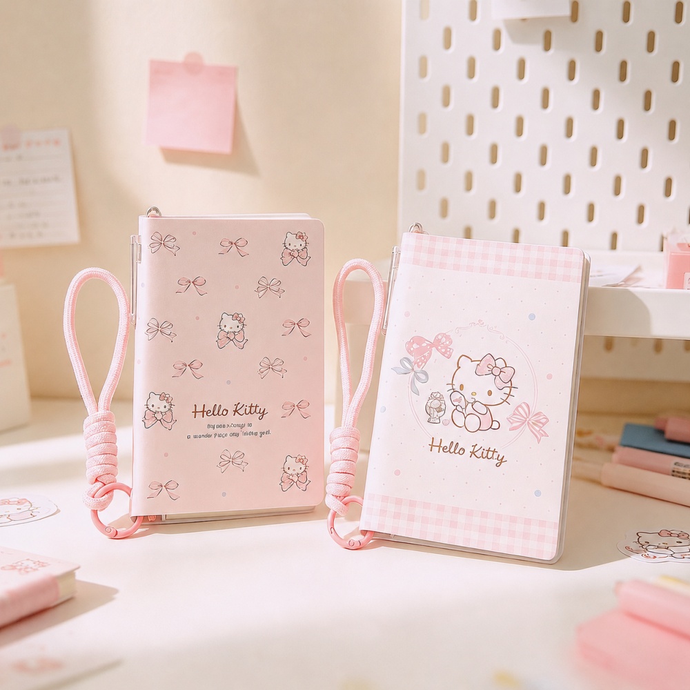 Office Supply Office Stationery Items - Genuine Hello Kitty Memo Pad Pocket