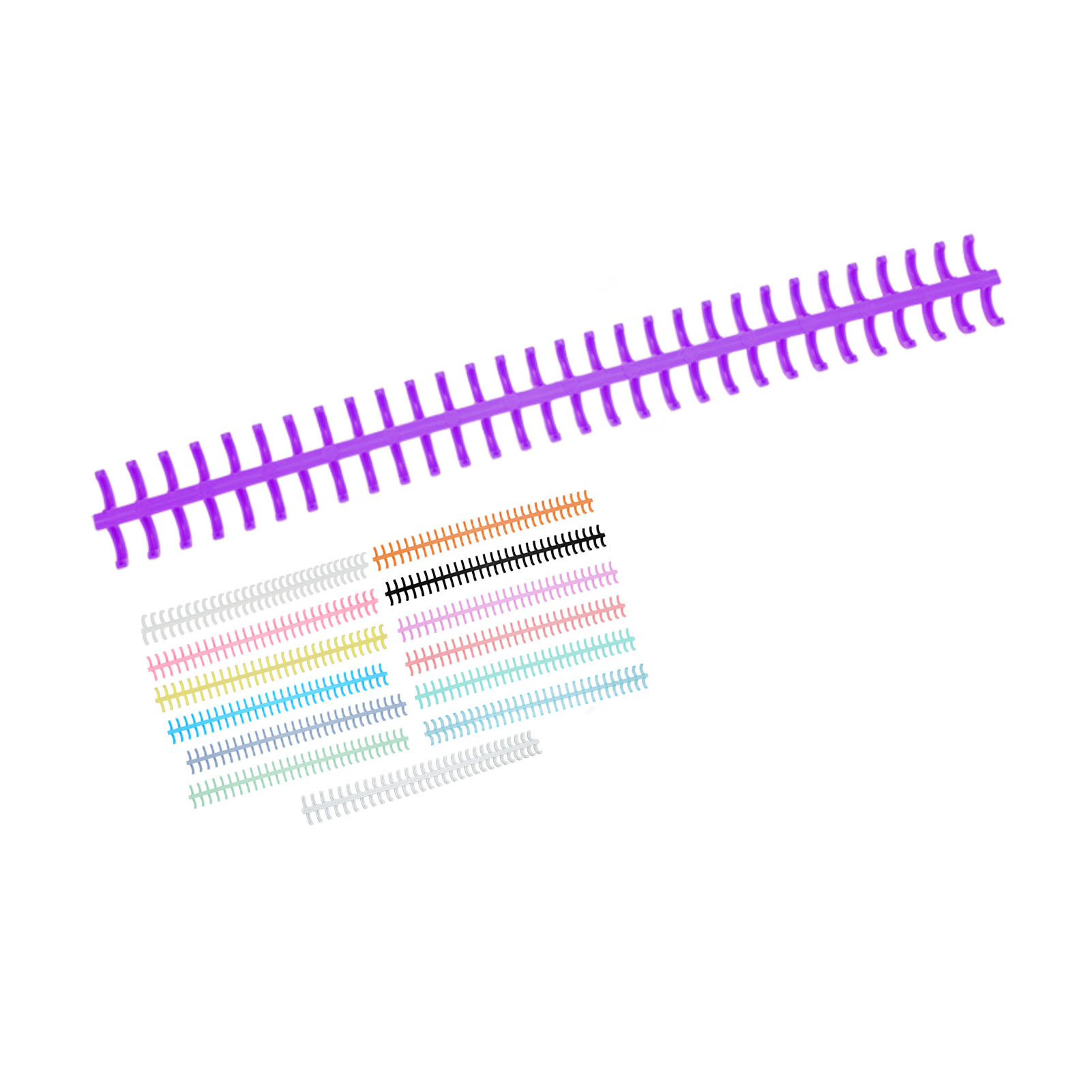 10PCS 30 Hole Loose Leaf Bindi - đánh giá và giá Binding Comb Plastic