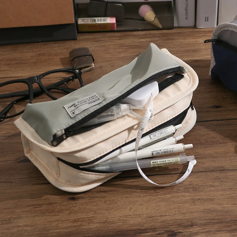 Large Capacity Pencil Case Min - đánh giá và giá Office Supply Office Stationery Items