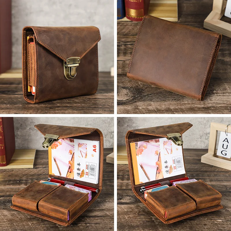 Luxury Retro Leather Notebook  - đánh giá và giá Stationery Supply Business