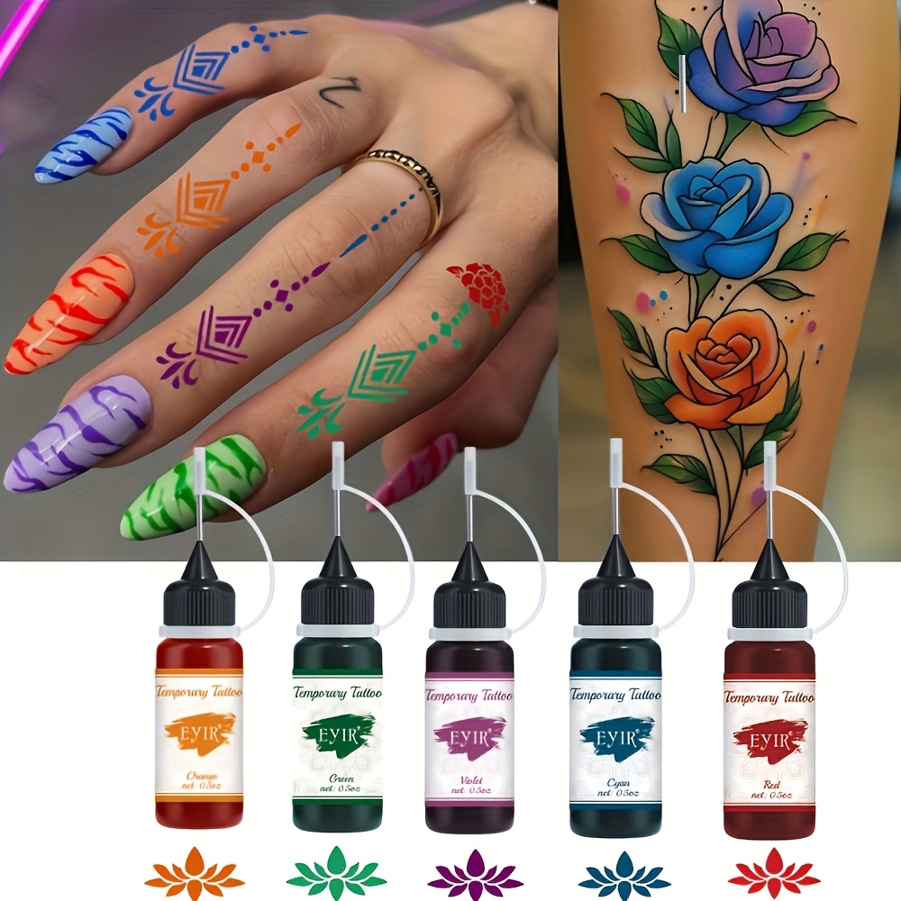 12 Colors Temporary Tattoo Gel - đánh giá và giá Gel Ink Pen Set