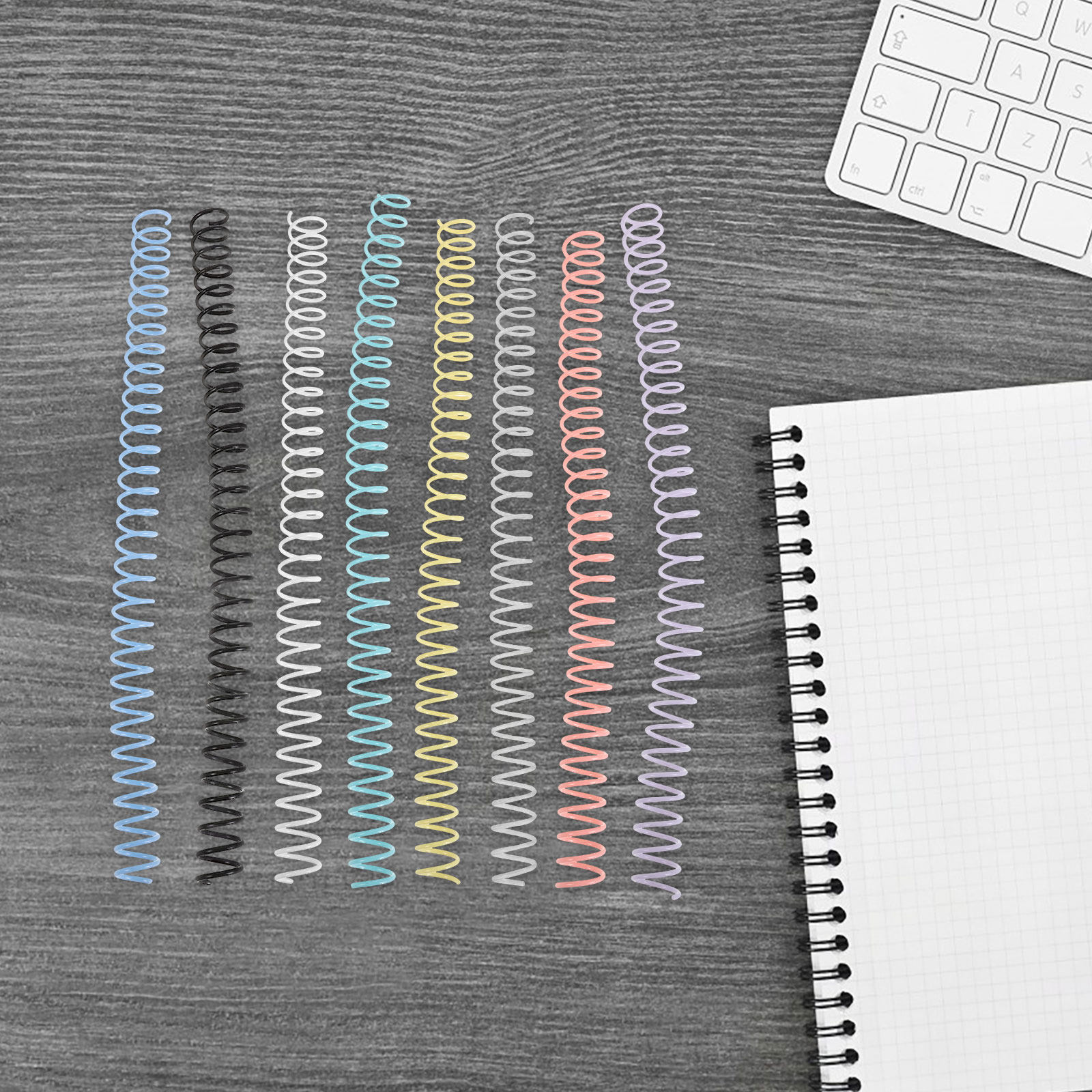 8Pcs Plastic Spiral Binding Co - đánh giá và giá Binding Comb Plastic