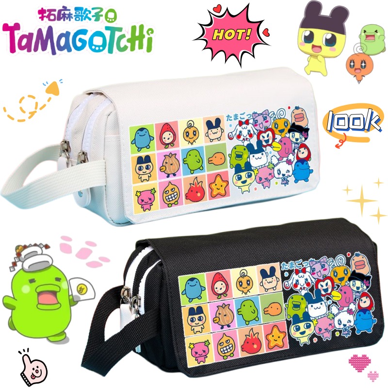 Tamagotchi Kuchipatchi Mimitch - đánh giá và giá Pencil Case Large