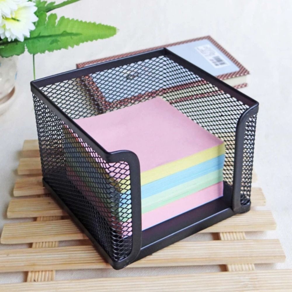 Black Mesh Paper Cube Mini Mem - đánh giá và giá Sticky Note Cube