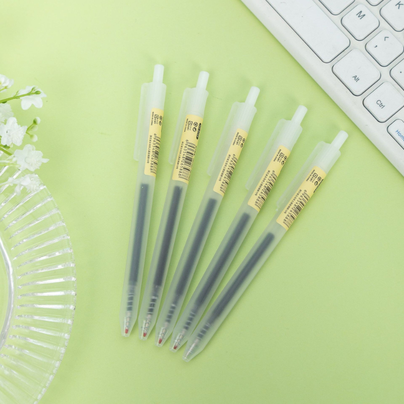 6/10Pcs 0.5mm Retractable Gel  - đánh giá và giá Stationery Supply Business