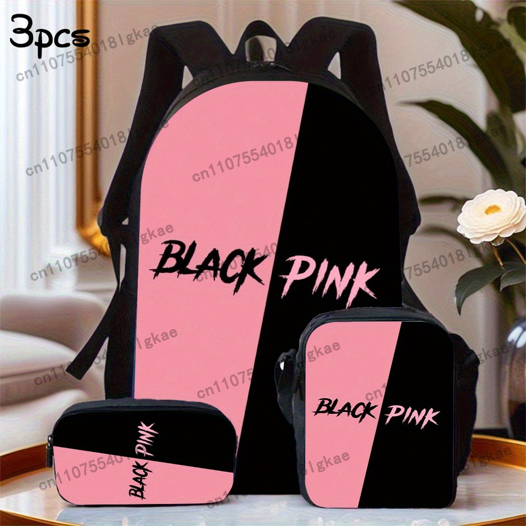 3pcs Summer Essential KPOP Bac - đánh giá và giá Pencil Case Large