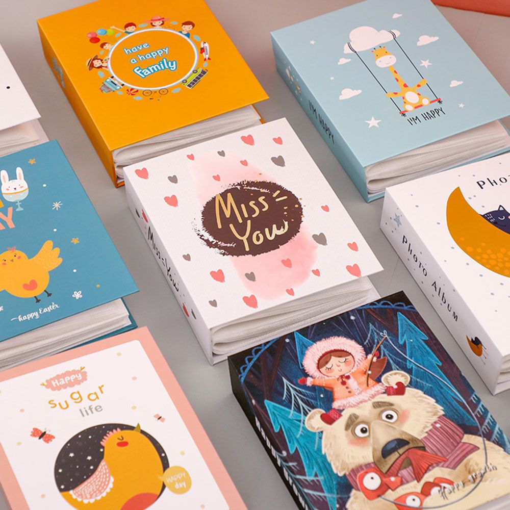 Cute PVC 4R Photo Album Multic - đánh giá và giá Binding Comb Plastic