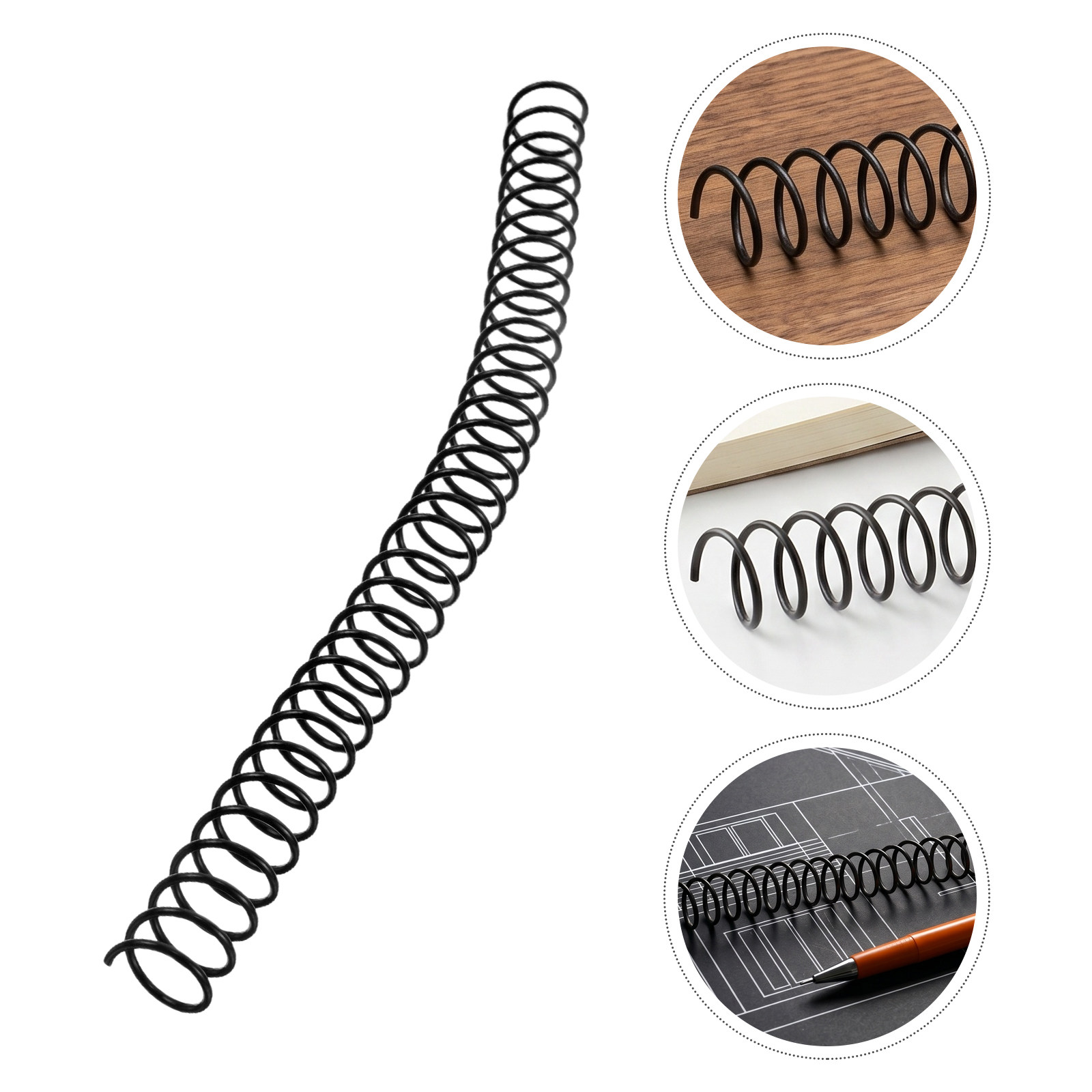 15Pcs Plastic Spiral Binding C - đánh giá và giá Binding Comb Plastic