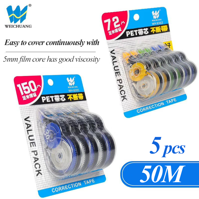 6pcs/Set School Correction Tap - đánh giá và giá Correction Tape Roller