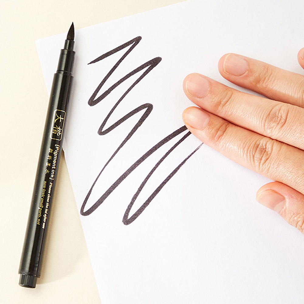 4pc Brush Pen Calligraphy Pen  - đánh giá và giá Stationery Warehouse