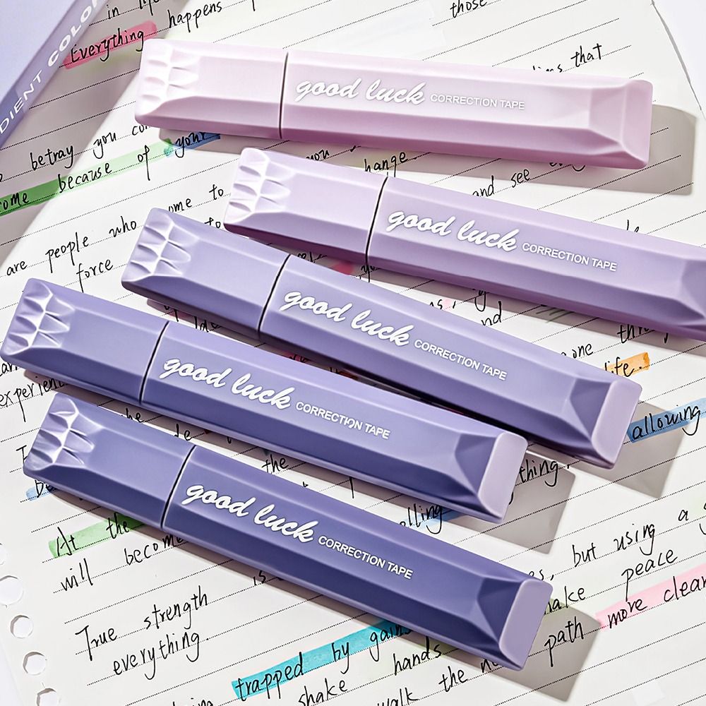 5pcs/set Gradient Color Correc - đánh giá và giá Correction Tape Roller