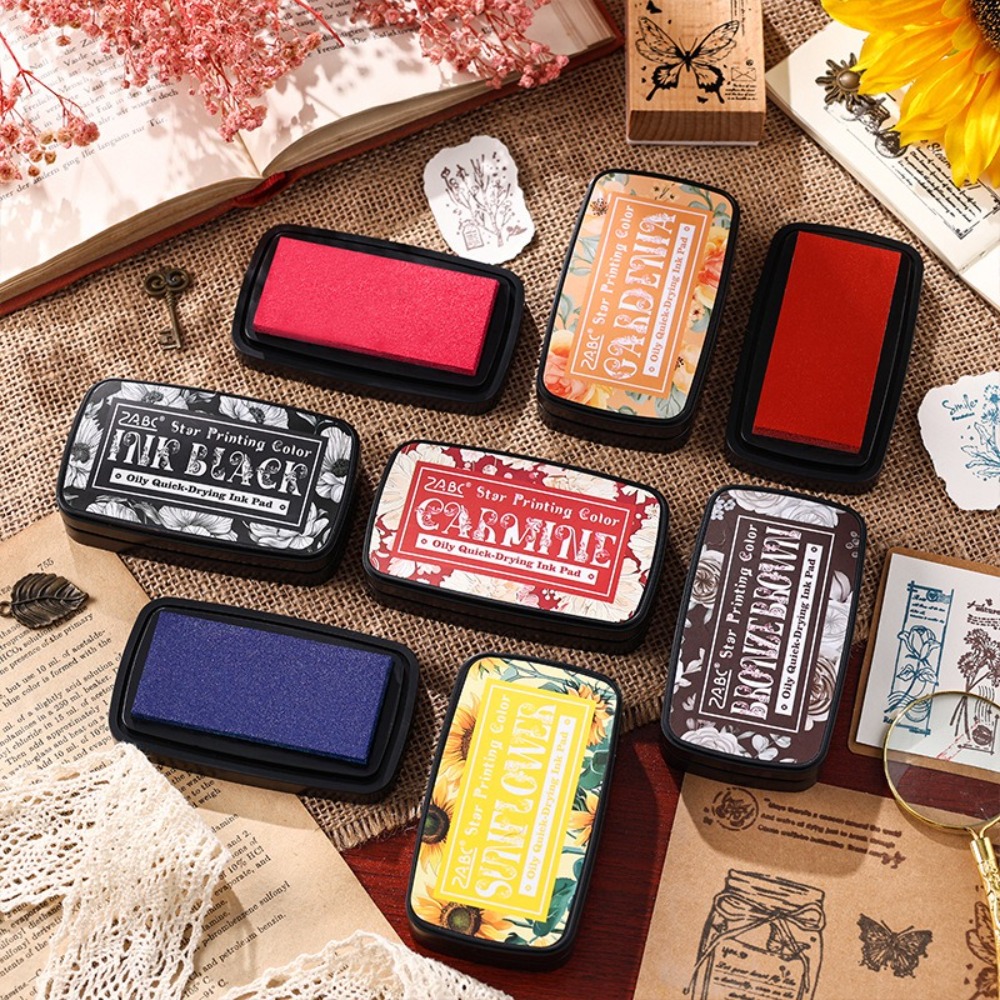 New Colorful Ink Pad Rectangul - đánh giá và giá Self Inking Stamp