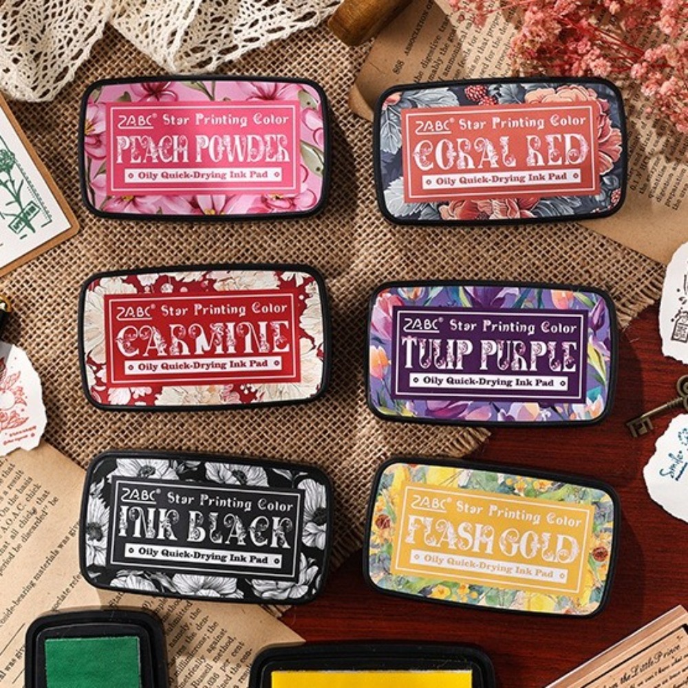 New Colorful Ink Pad Rectangul - đánh giá và giá Self Inking Stamp