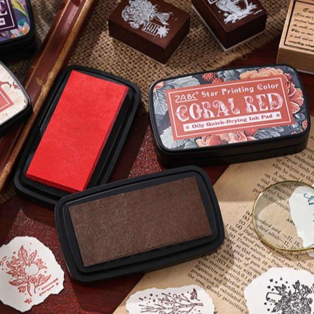 New Colorful Ink Pad Rectangul - đánh giá và giá Self Inking Stamp