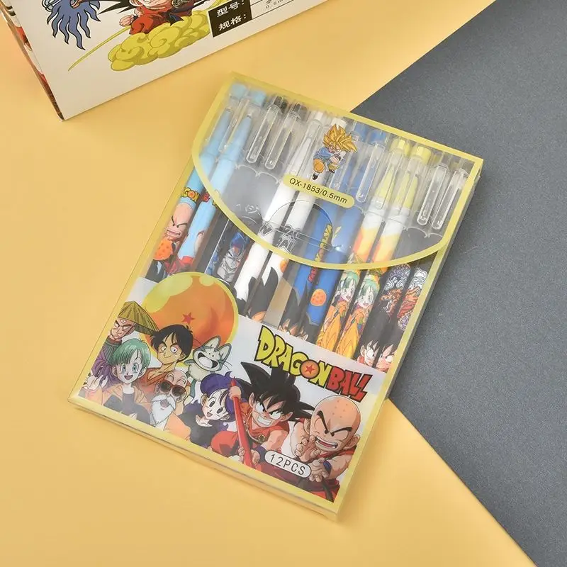 12PCS/Set Dragon Ball Gel Pen  - đánh giá và giá Office Supply Office Stationery Items