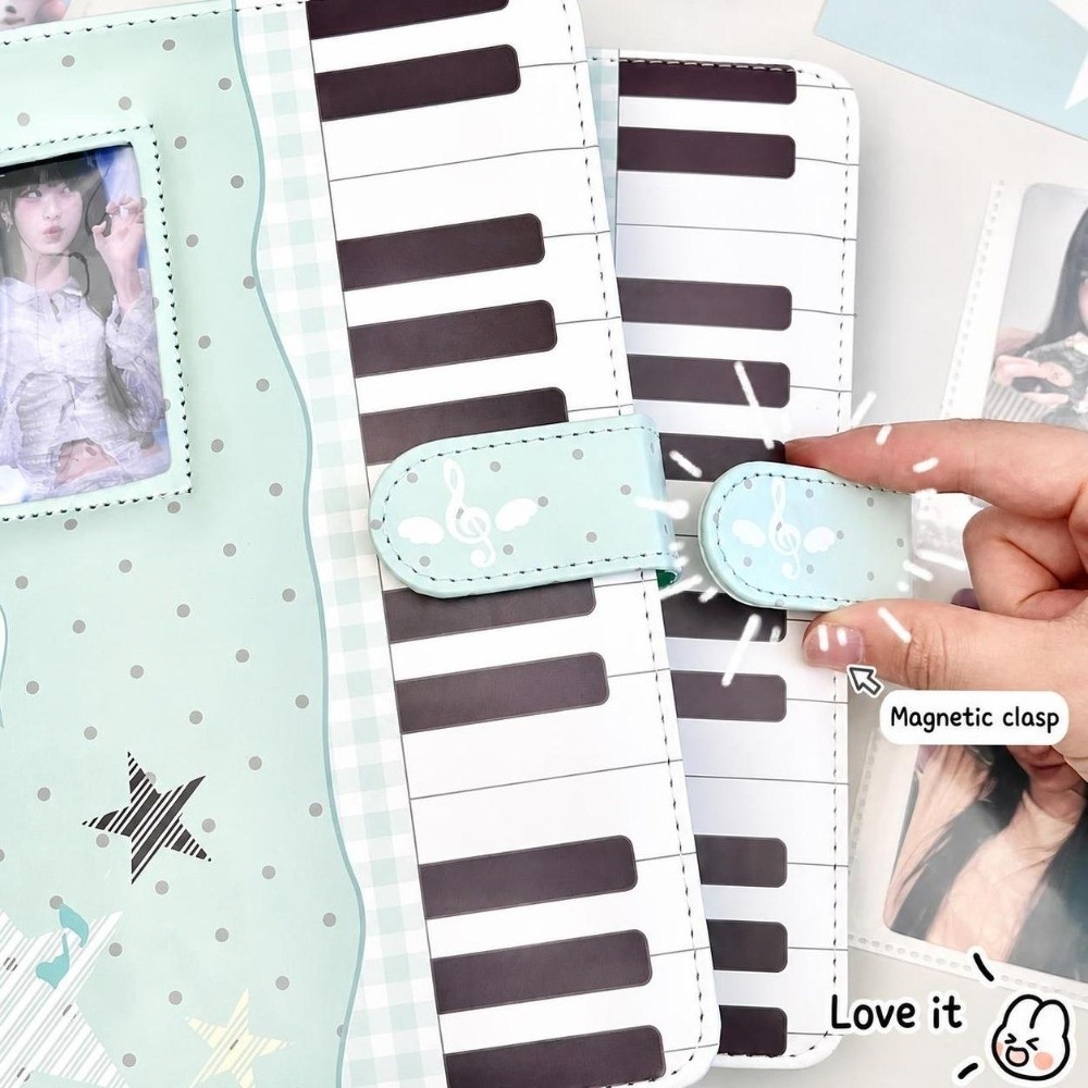 Cute Polka Dot Piano Binder No - đánh giá và giá Notebook Dotted A5