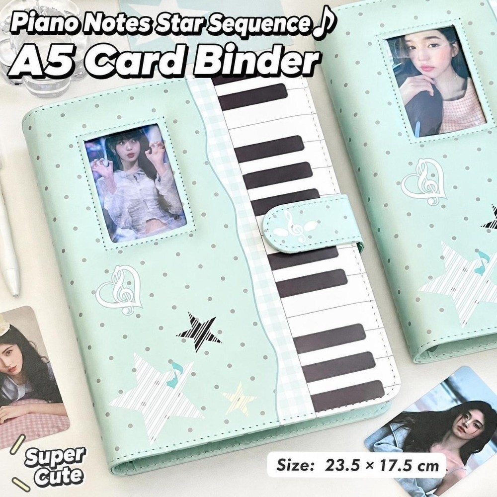 Cute Polka Dot Piano Binder No - đánh giá và giá Notebook Dotted A5
