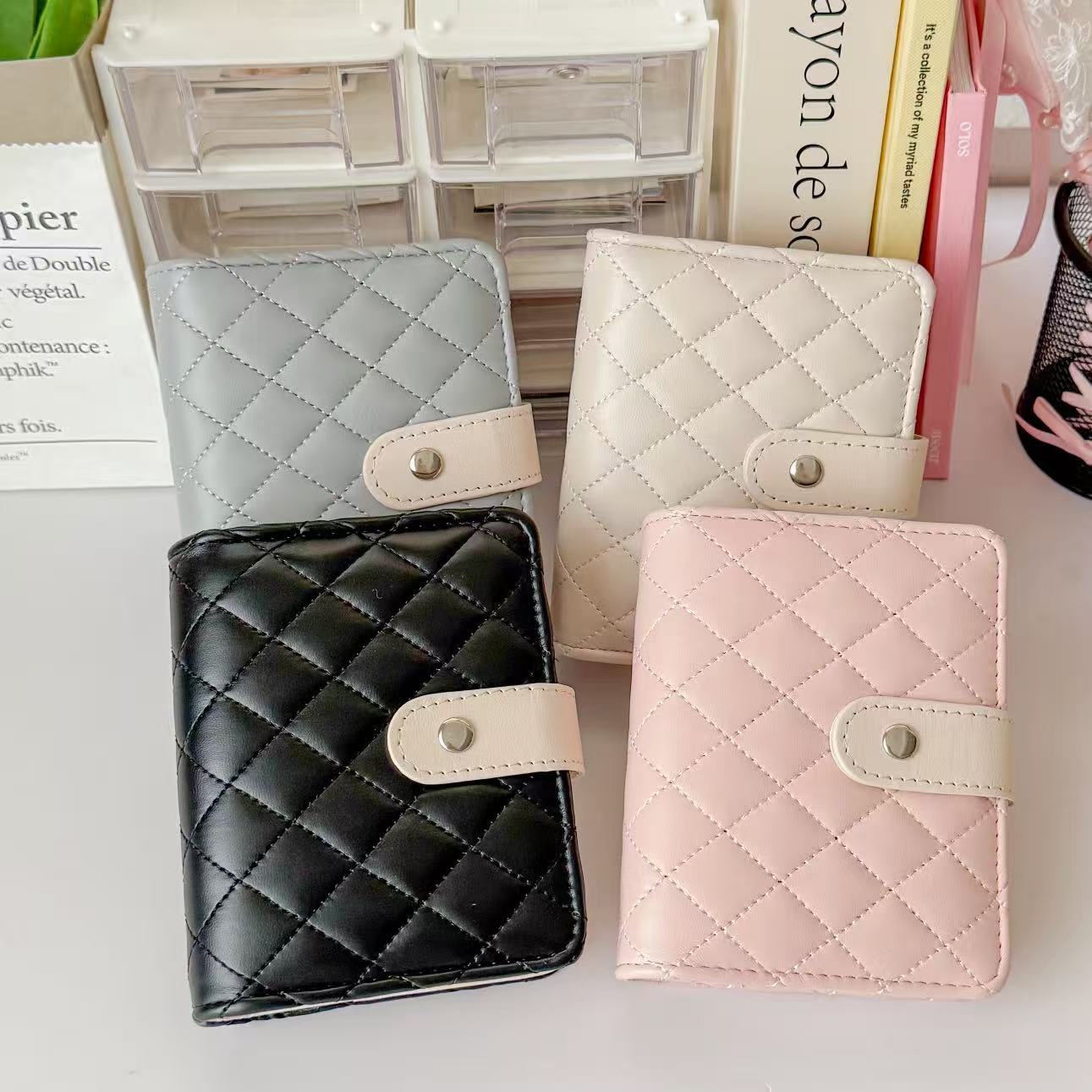 M5  PU Grid Pink Black White C - đánh giá và giá Notebook Dotted A5